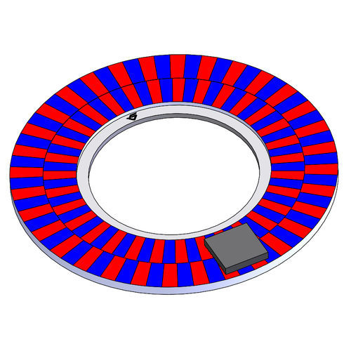 Vernier Magnetic Rings